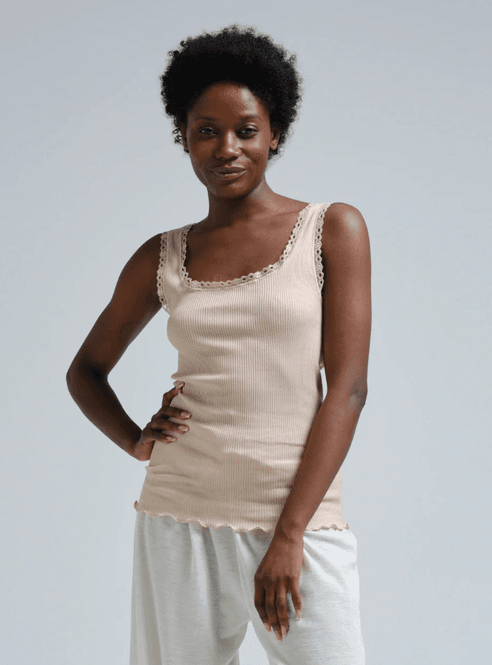 Hovedbilde Donna Tank Top, Bomull, Rosie Beige