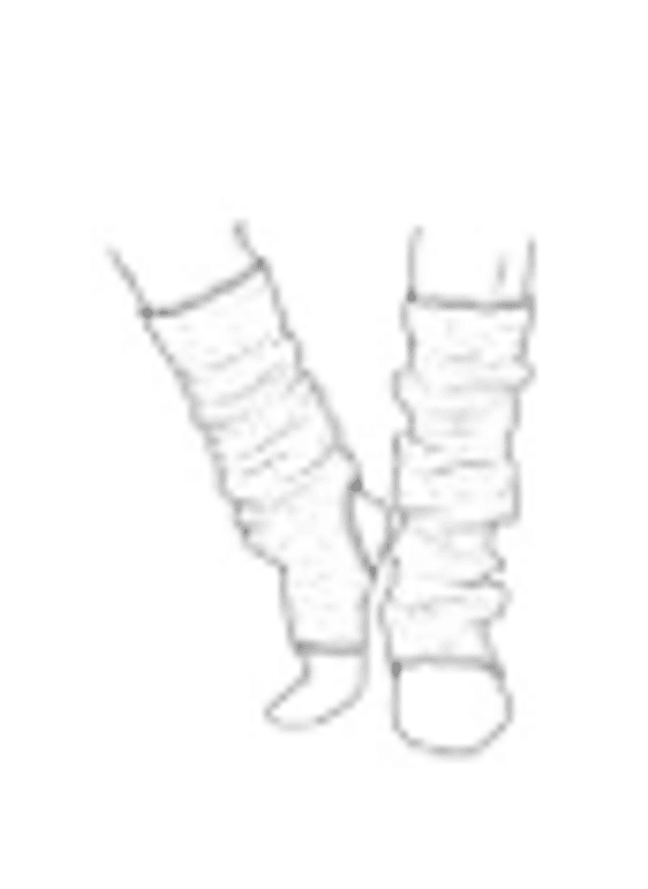 1502 LeggVarmere, Earth Melange, Bubble Wool