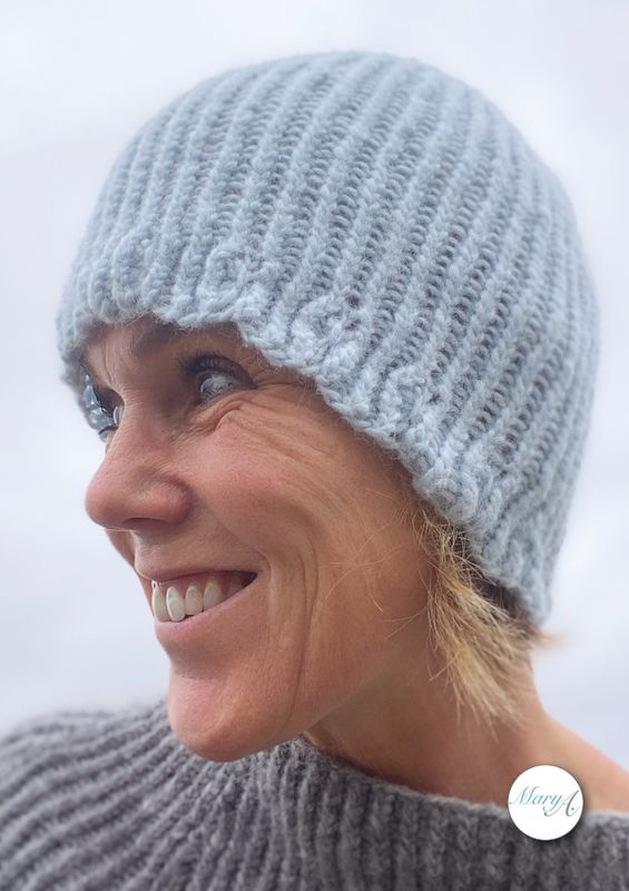 Neholmen-Lua, strikkeoppskrift