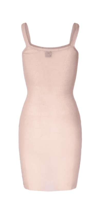 Vintage Lace Camisole Slip UnderKjole, Merino / Silke, Rosè