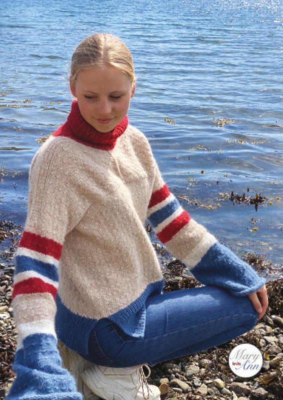 Marytim-genseren, strikkeoppskrift