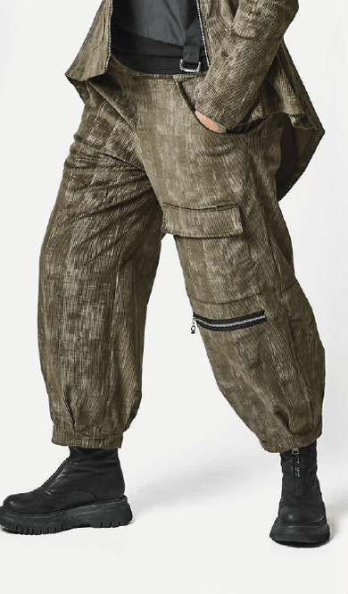 Hovedbilde 4169 Bukse Velvet, Army, Cord Tykk