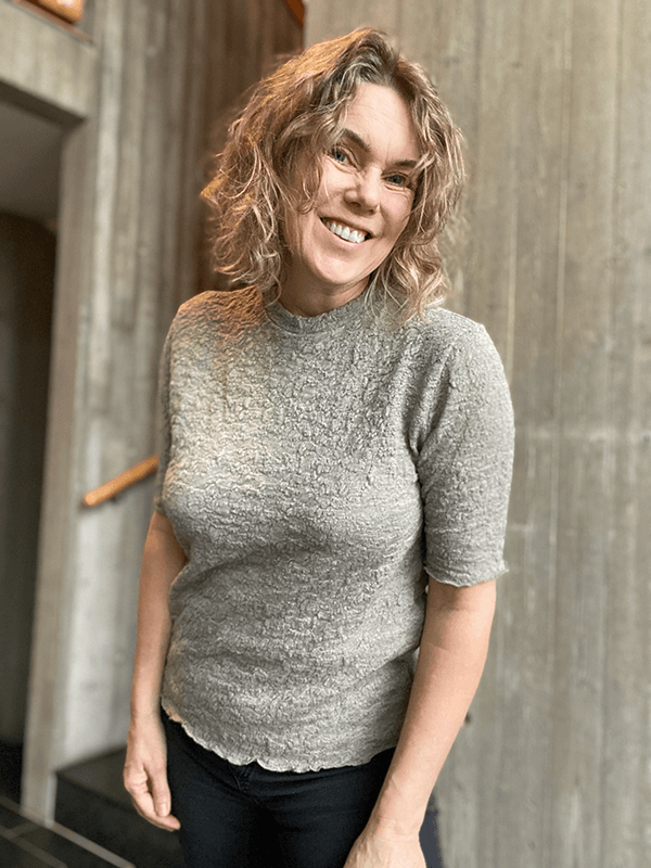 4505 T-Skjorte, Elephant Melange, Bubble Wool