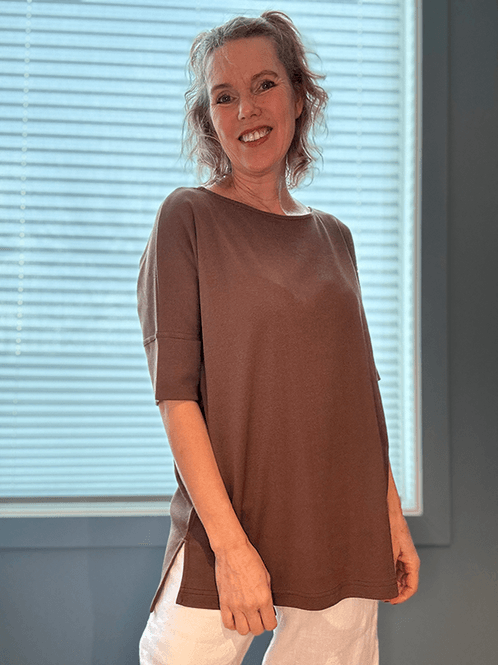 Hovedbilde 4309 T-Skjorte, ChestNut, Bomull