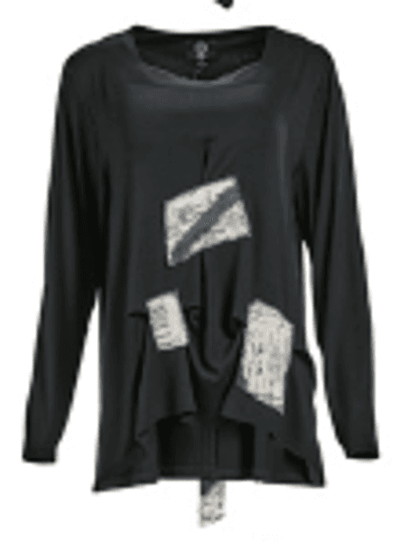 Hovedbilde PreOrder: 0177 Topp, Letters, Black