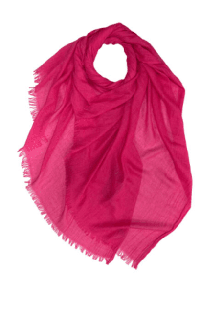 Hovedbilde Ulrikke Skjerf, Hot Pink,  Bomull / Ull
