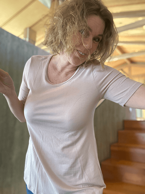 Hovedbilde 4601 T-skjorte, Blush, Bamboo