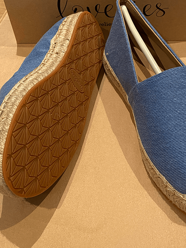 Gazzetta Denim Espadrilles, Sky Blue