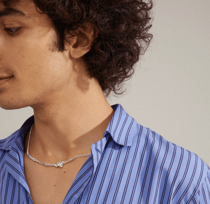 BREATHE resirkulert panserkjede, Sølvbelagt