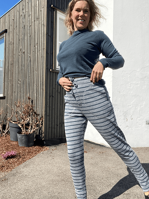 3009 Bukse, Steel Grey / Asphalt, Merino
