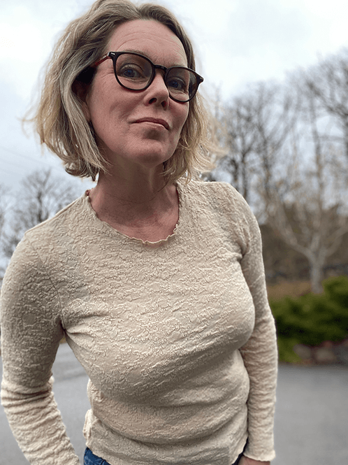 Hovedbilde 4502 Genser, Almond Milk, Bubble Wool
