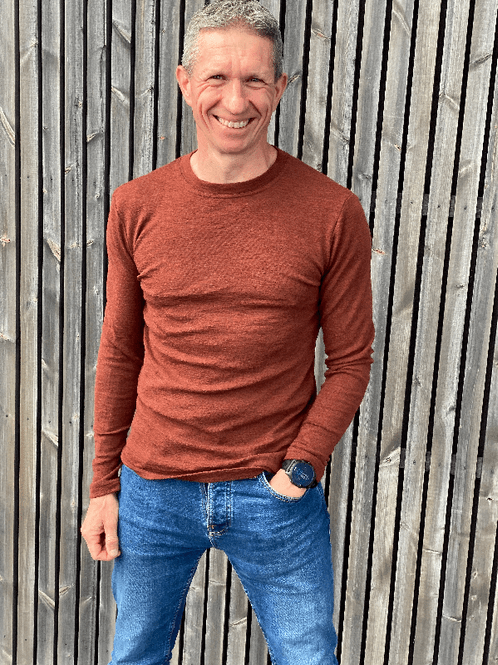 Hovedbilde 4030 RAM Genser R, Merino, RoseWood Melange