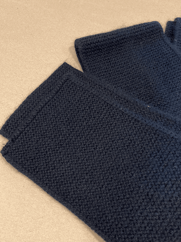 Titlis Slim Skjerf, Ull / Cashmere, Sort