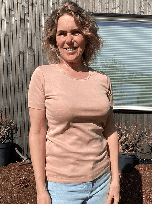 Hovedbilde 4301 T-Skjorte, Nude, Bomull