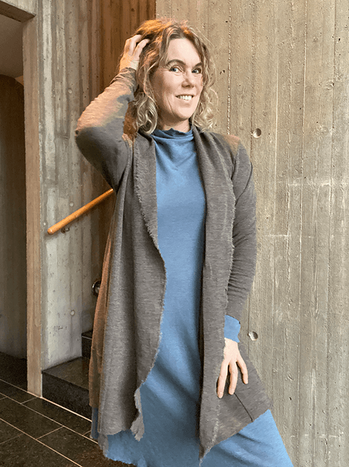 Hovedbilde 8003 Cardigan, Earth Melange, Merino