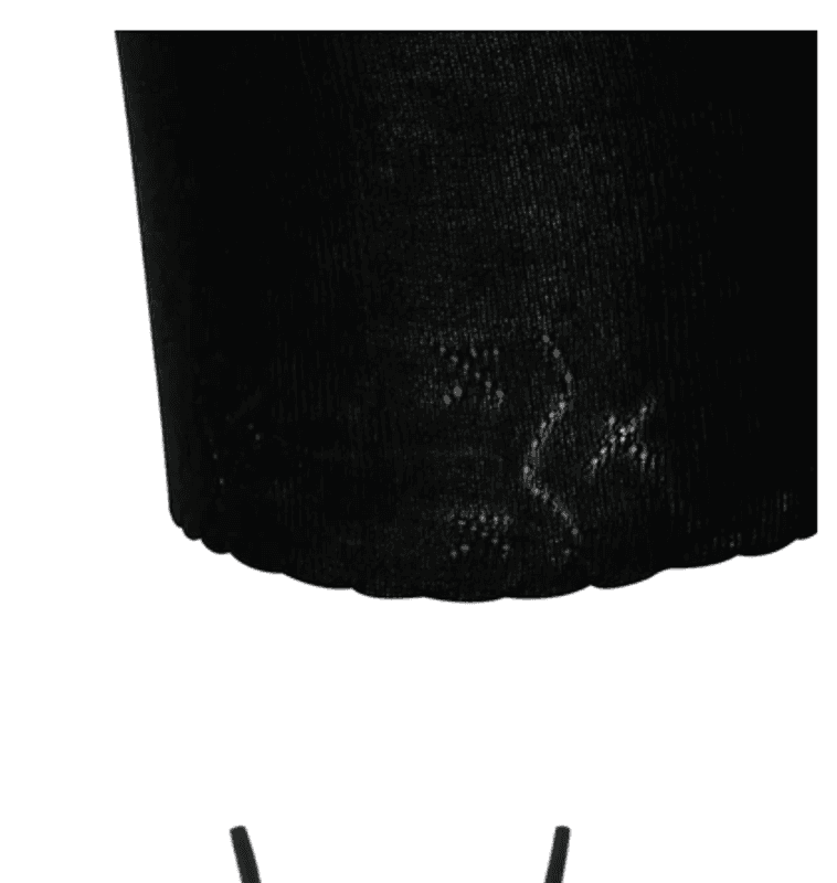 Vintage Lace Camisole Slip UnderKjole, Merino / Silke, Black