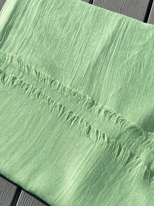 Hovedbilde Ulrikke Skjerf, Bomull / Modal, Rose Nude Green