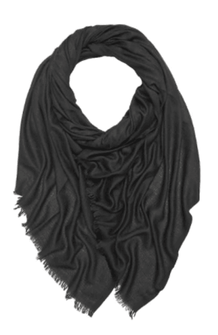 Hovedbilde Ulrikke Skjerf, Black, Bomull / Modal