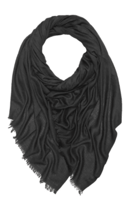Ulrikke Skjerf, Black, Bomull / Modal
