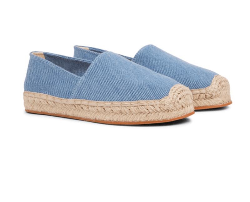 Gazzetta Denim Espadrilles, Sky Blue