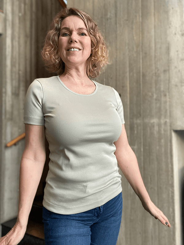 4301 T-Skjorte, Light Khaki, Bomull
