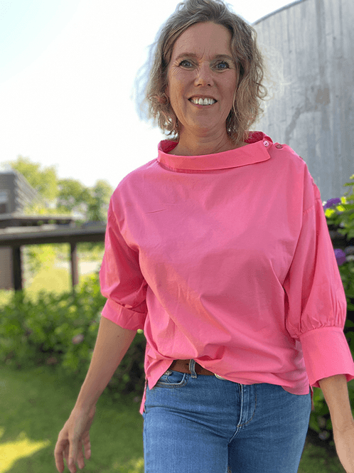 Hovedbilde 13016 Bluse, Sweet Pink, Poplin