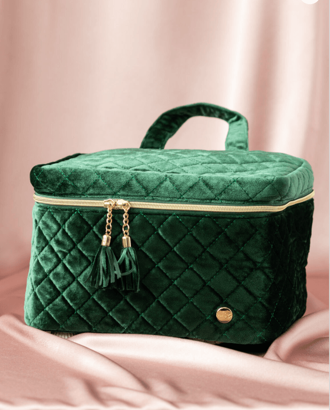 Toalettmappe stor, Grønn