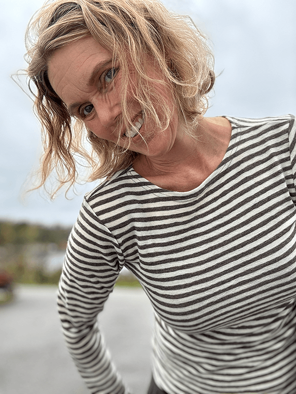 4006 T-Genser, Earth Melange / Raw White, Merino