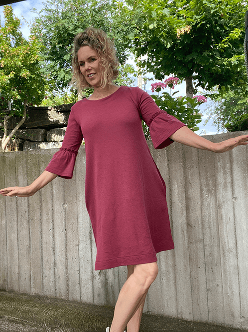 Hovedbilde 7030 Kjole, Earth Red, Merino