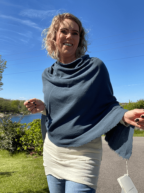 Hovedbilde 1001 Poncho,  Asphalt, Merino