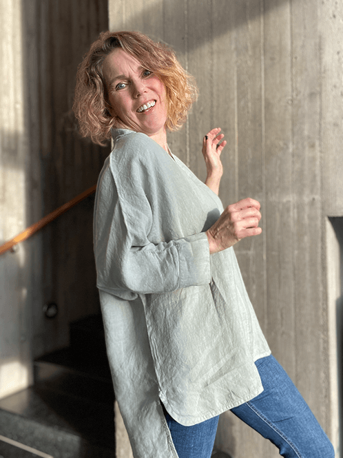 Hovedbilde 12026 StorSkjorte, Stone, Lin Tynn