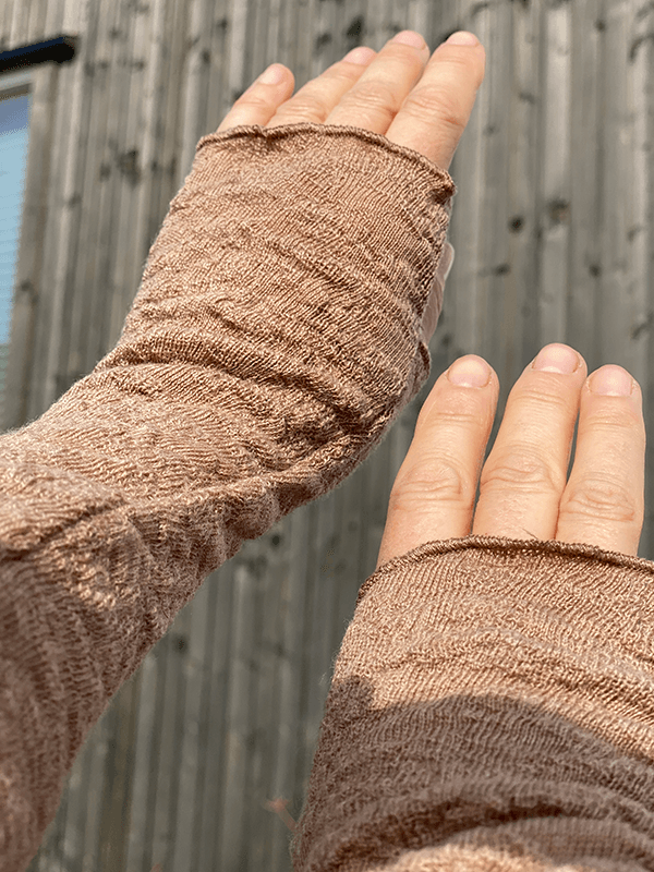 1504 Pulser, Light Camel Melange, Bubble Wool