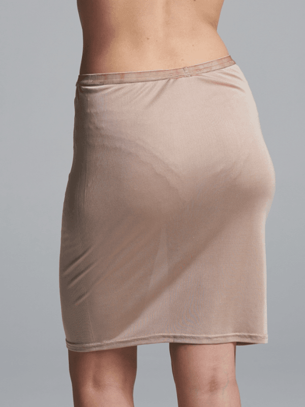 Sporty Skirt, UnderSkjørt, Silke, Rosie Beige